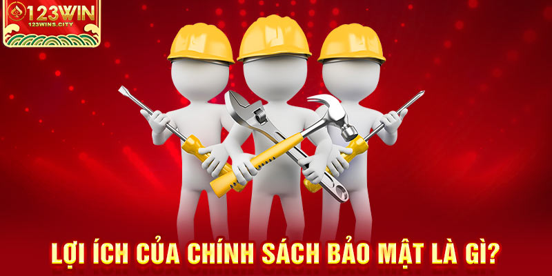 lợi ích của chính sách bảo mật 123wins.city
