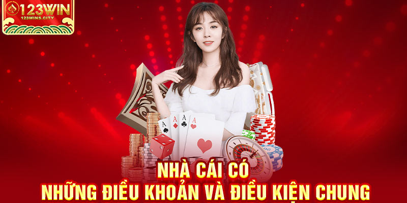 điều khoản và điều kiện chung tại 123wins.city